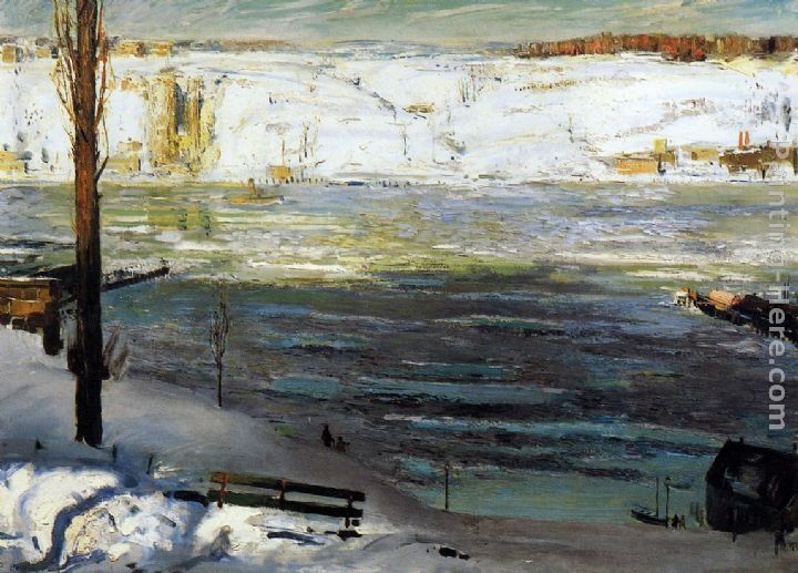 George Wesley Bellows Floating Ice